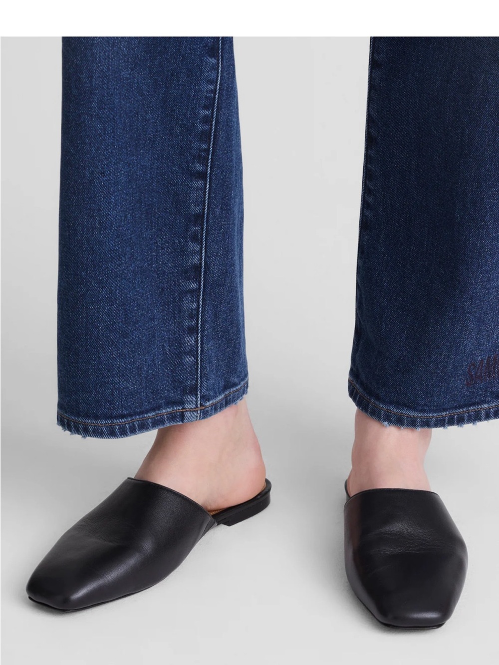 Madewell Square Toe Mylie Mule 6